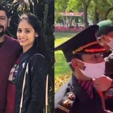 പുല്‍വാമയില്‍ ജീവത്യാഗം ചെയ്‌ത ഓഫീസറുടെ ഭാര്യ കരസേനയില്‍ ചേര്‍ന്നു; അഭിമാനകരമായ നിമിഷമെന്ന് സൈന്യം